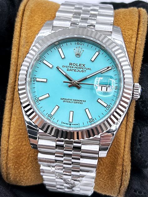 tiffany daytona rolex|rolex datejust 41 tiffany blue.